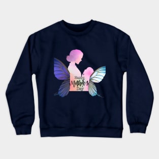 Butterfly mother day Crewneck Sweatshirt